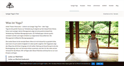 Desktop Screenshot of iyengar-yoga-trier.de